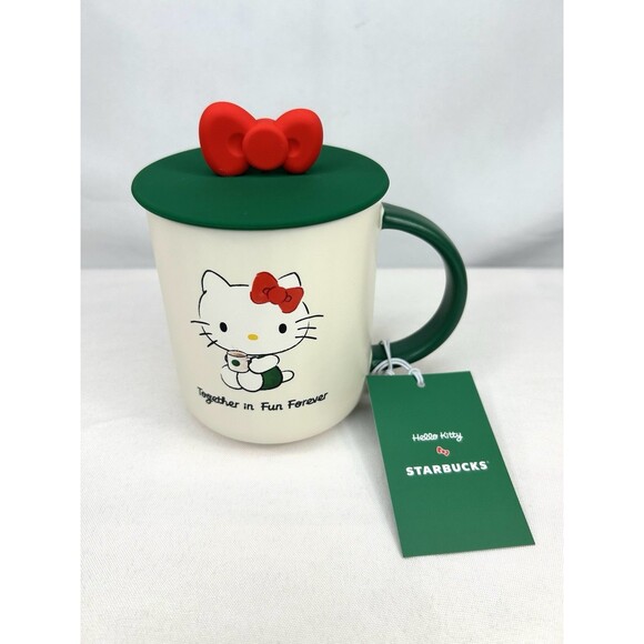Starbucks Hello Kitty Ceramic Mug 16 oz. 2025 - Picture 2 of 10
